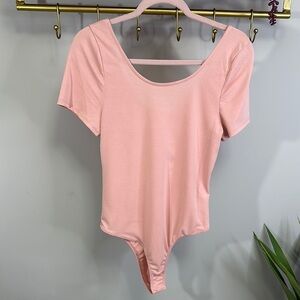 Pink Short Sleeve Bodysuit